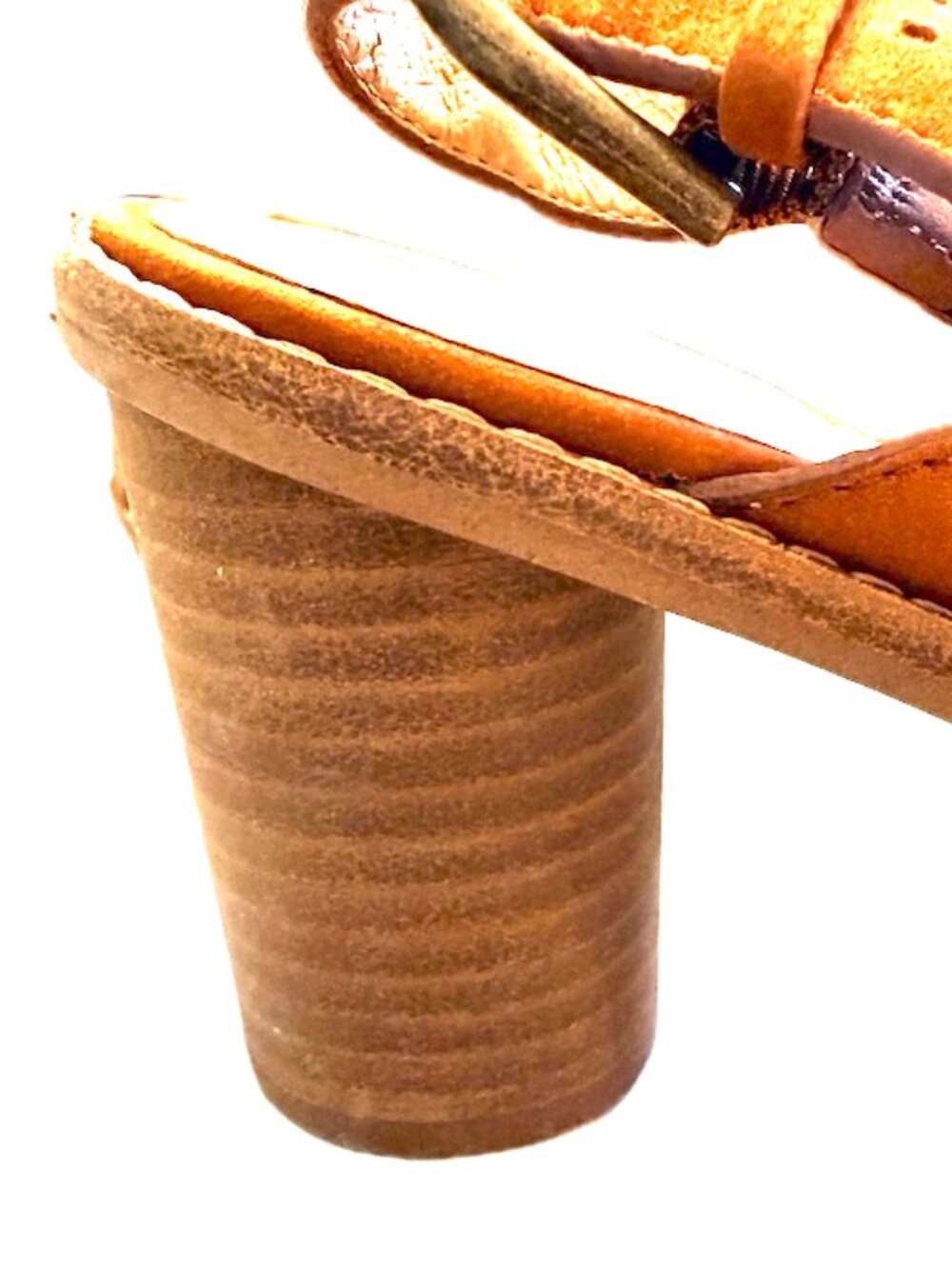 Madewell "Ruthie" Women's Crisscross Sandal in Nubuck Leather Suede-Size 6 - Picture 8 of 12
